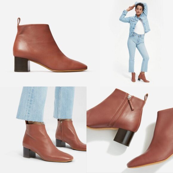 EVERLANE Day Boots in Brick Red Size 9.5 - Picture 9 of 9